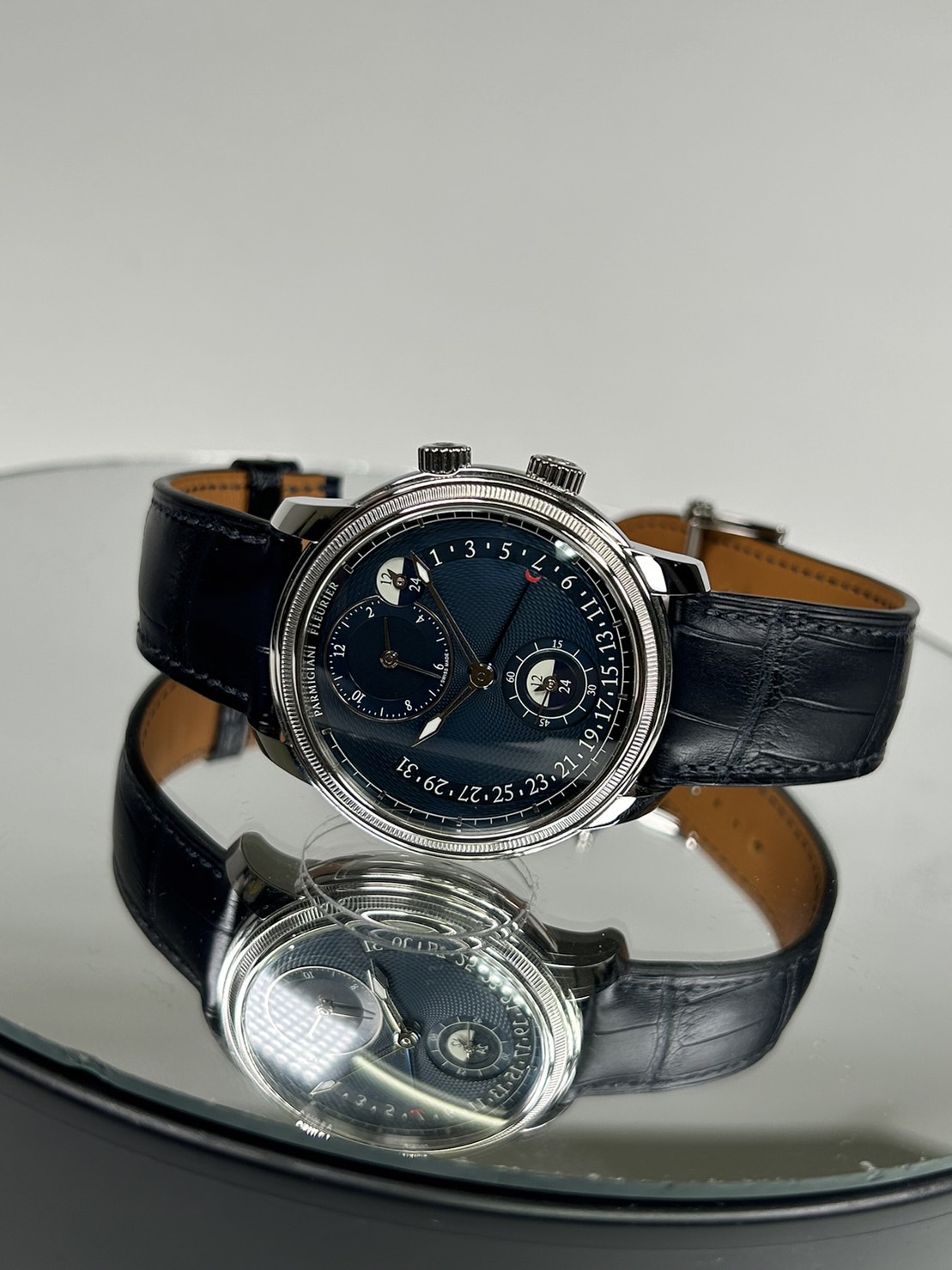 PARMIGIANI・FLEURIER (パルミジャーニ・フルリエ)・トリックレトログラード【2022年2月印】【中古美品】【PFC901-1020001-300182】