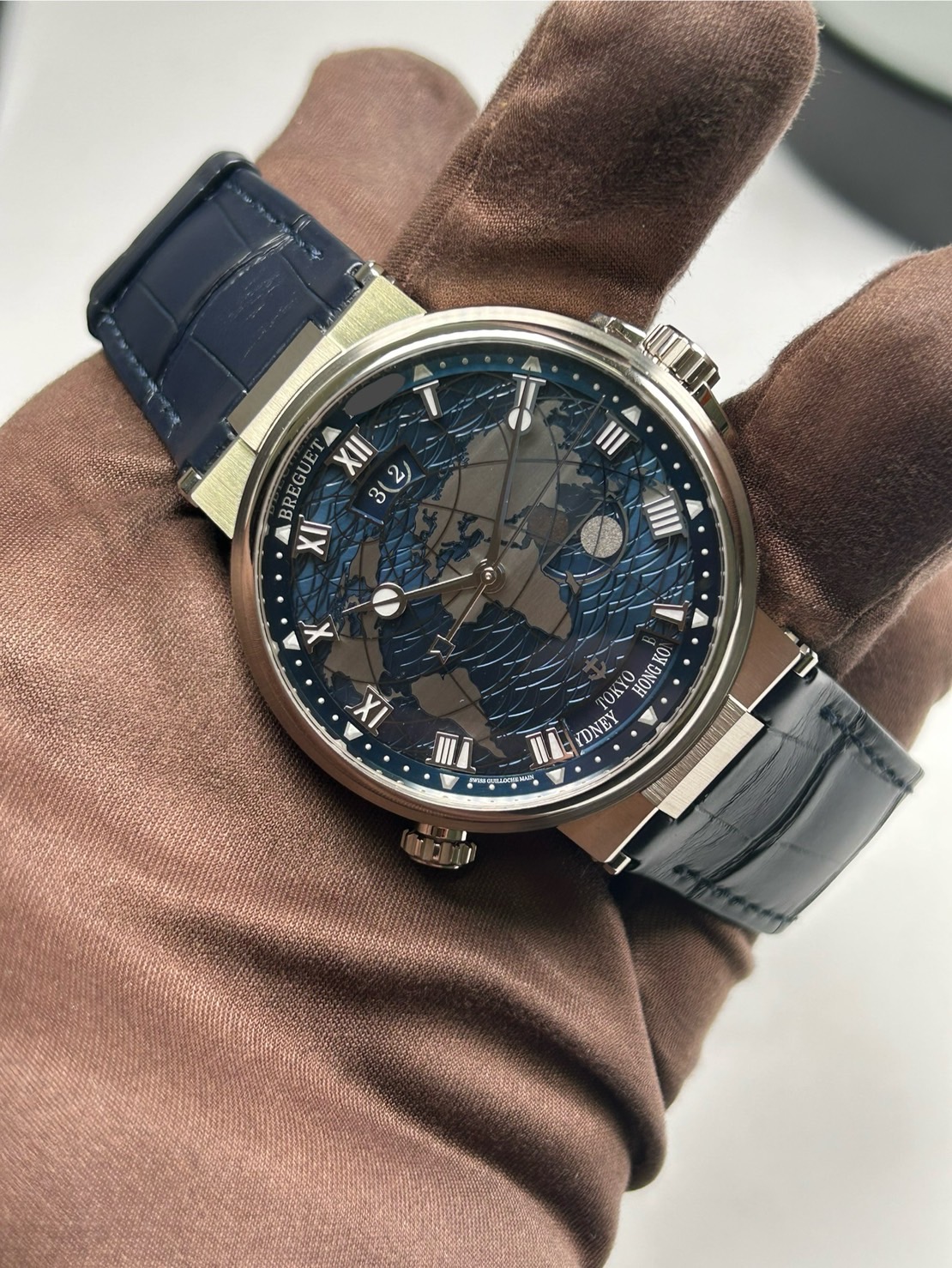 BREGUET(ブレゲ)・マリーン・オーラ・ムンディ【2023年8月印】【極美品中古】【5557BB/YS/5WV】