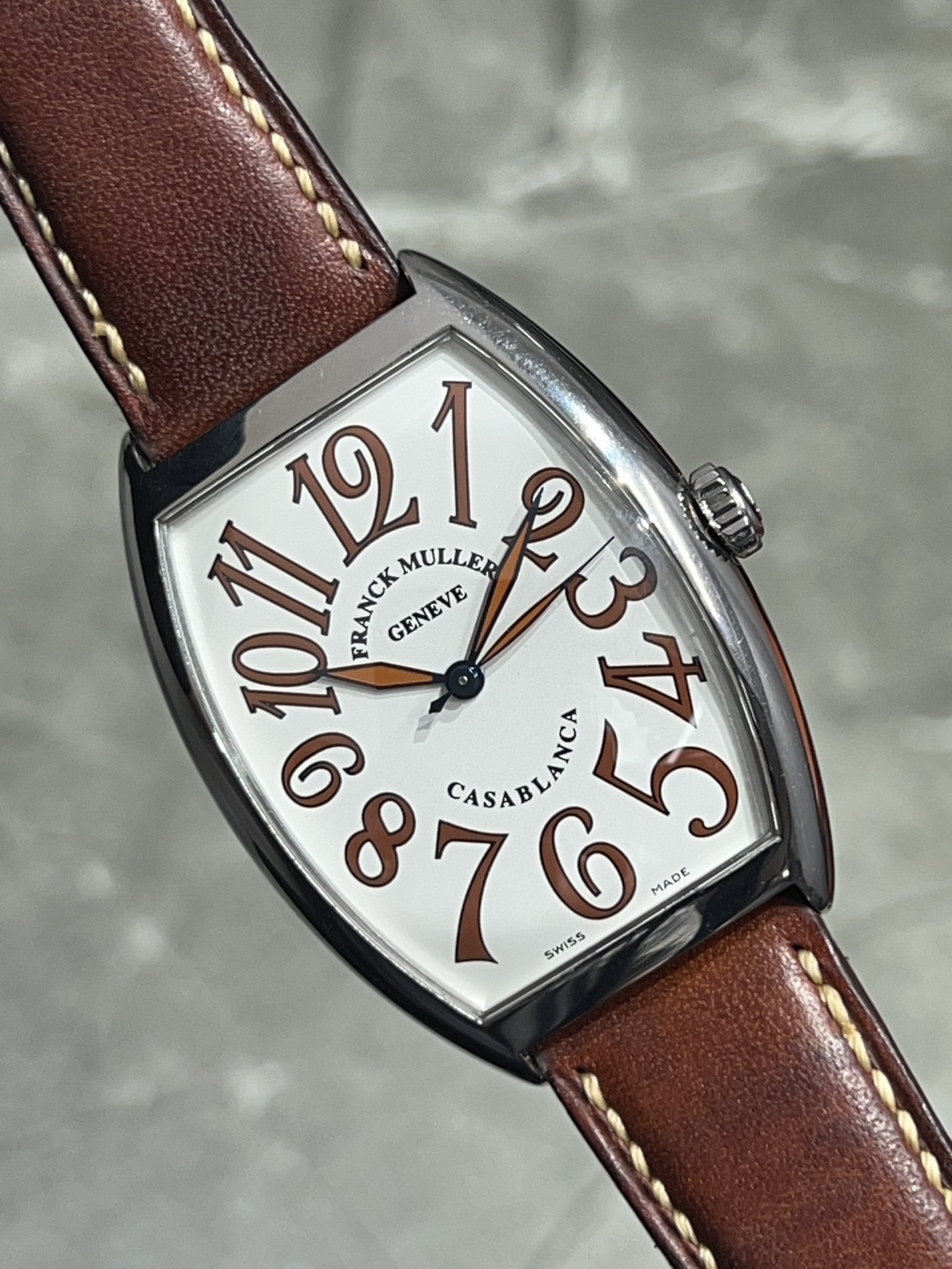 FRANCK MULLER(フランクミュラー) カサブランカ　サハラ【保証書日付ブランク】【中古品】【6850CASA SAHARA】