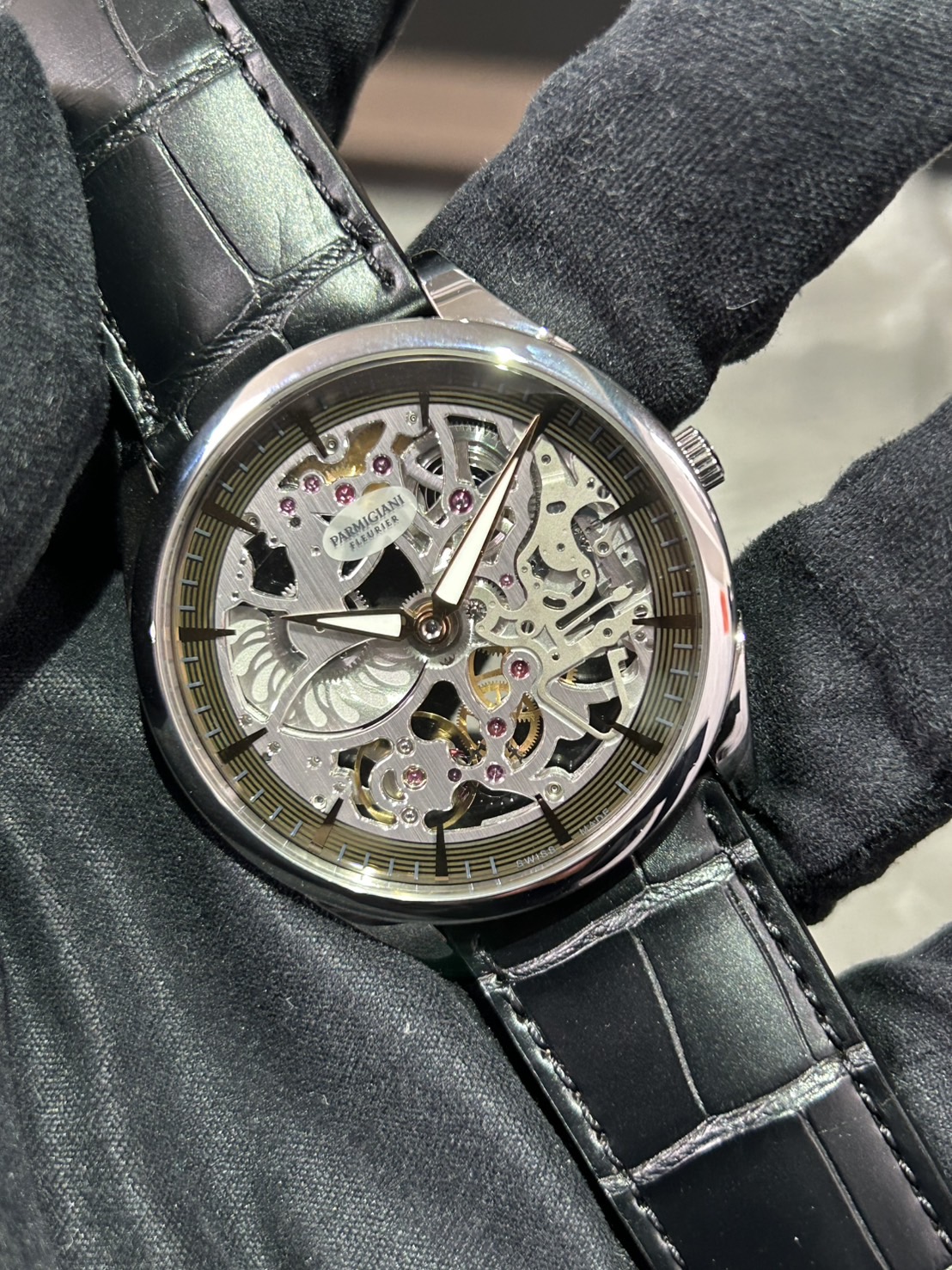 PARMIGIANI FLEURIER (パルミジャーニ フルリエ) トンダ 1950 スケルトン【2021年10月印】【中古美品】【PFC289-0002801-XA1442】