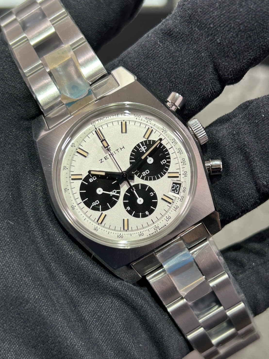 【限定200本】ZENITH(ゼニス) クロノマスター リバイバル A384 ルパン三世モデル 2nd エディション【2020年12月印】【極美品】【03.l384-2.400/07.m384】