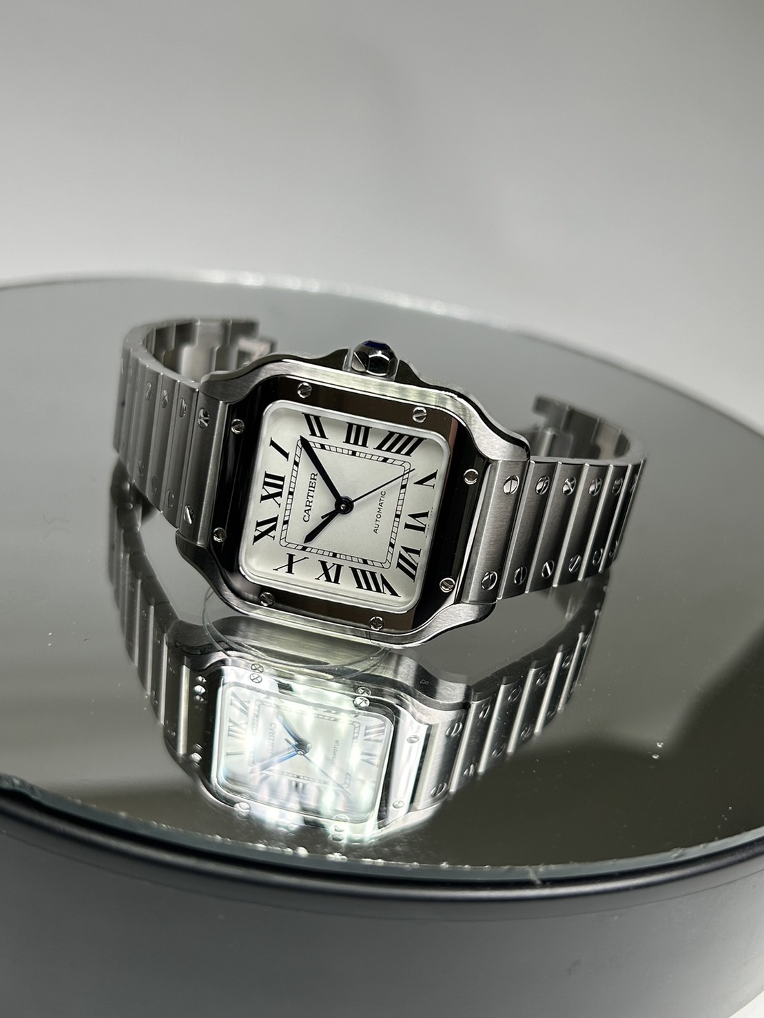 CARTIER(カルティエ)・サントスドゥカルティエMM【2023年11月印】【極美品中古】【WSSA0029】