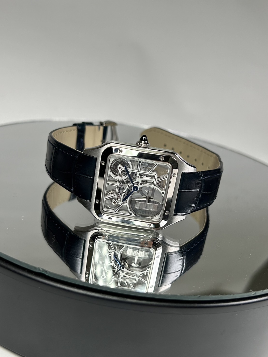 CARTIER(カルティエ)・サントス・デュモン・スケルトン【2023年9月印】【中古品】【WHSA0032】