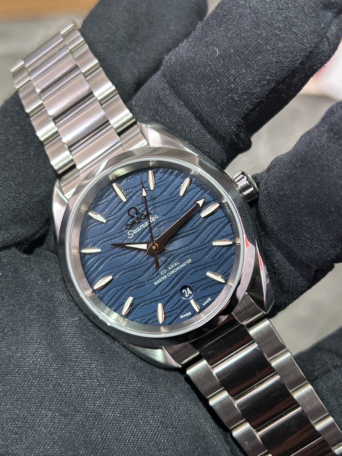 OMEGA(オメガ) シーマスター アクアテラ【2024年12月印】【極美品】【220.10.38.20.03.00﻿2】