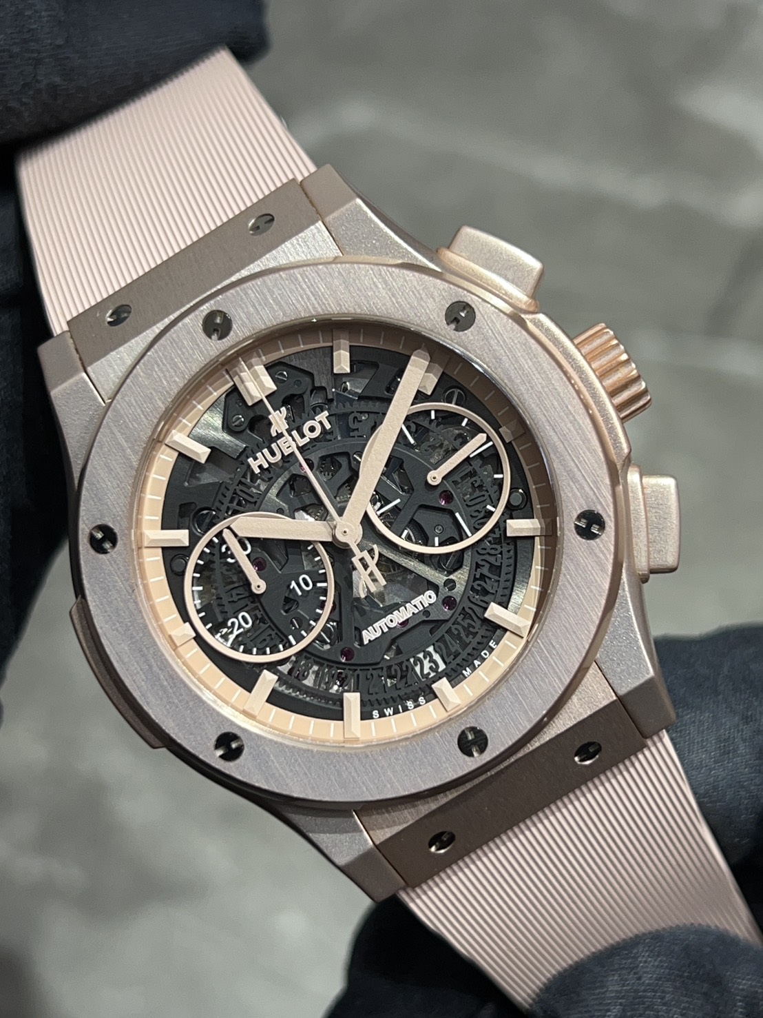 【日本限定100本】HUBLOT(ウブロ)アエロフュージョン【2023年7月印】【中古品】【525.UP.0192.RX.JPN 】