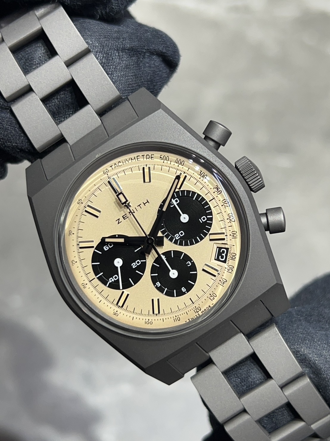 【限定200本】ZENITH(ゼニス) クロノマスター リバイバル 次元大介 エディション【2025年11月印】【極美品】【97.L384.400/04.M384】