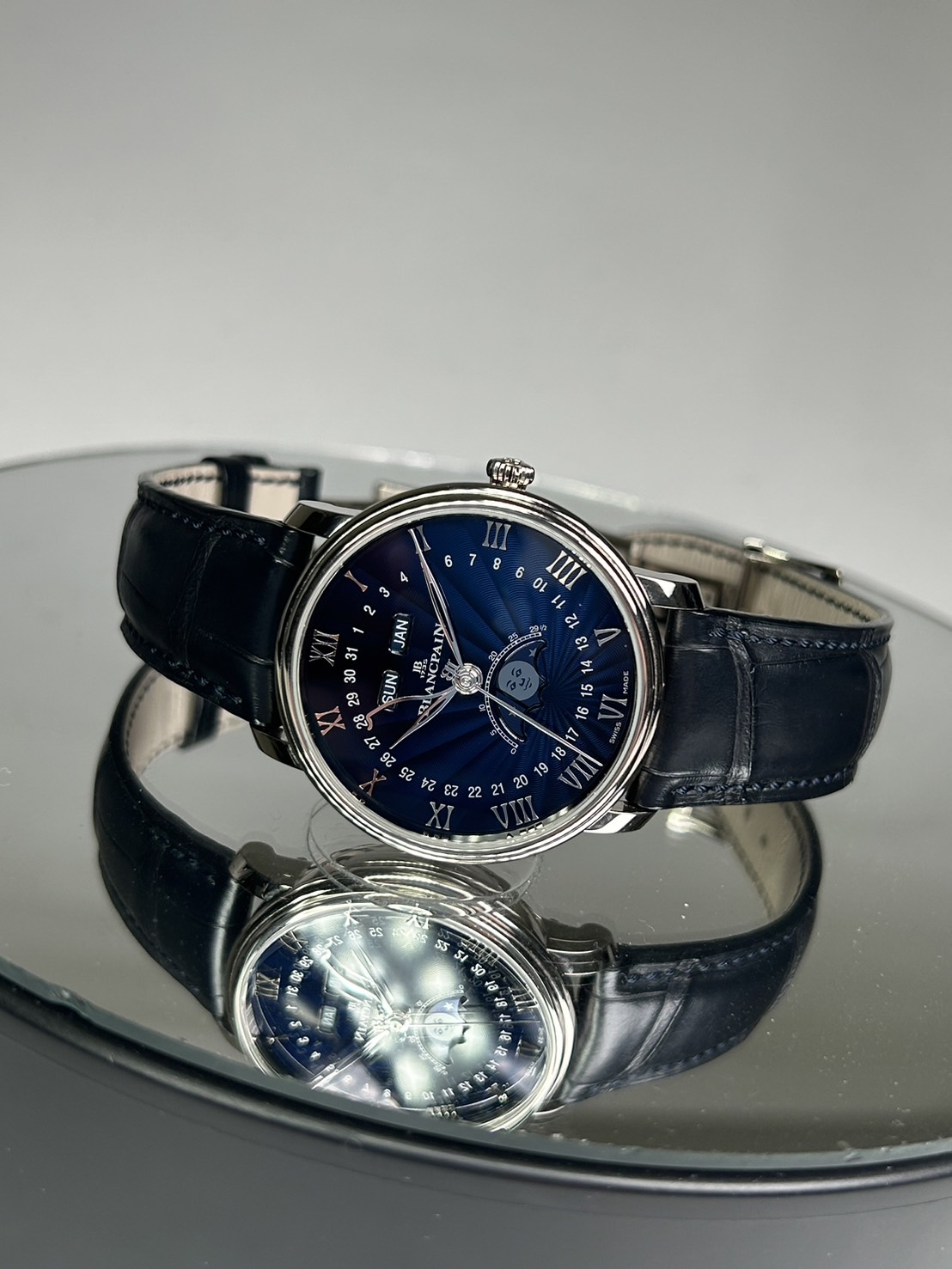 BLANCPAIN(ブランパン)・ヴィルレ・コンプリートカレンダー【2023年7月印】【中古品】【6654 1529 55B】