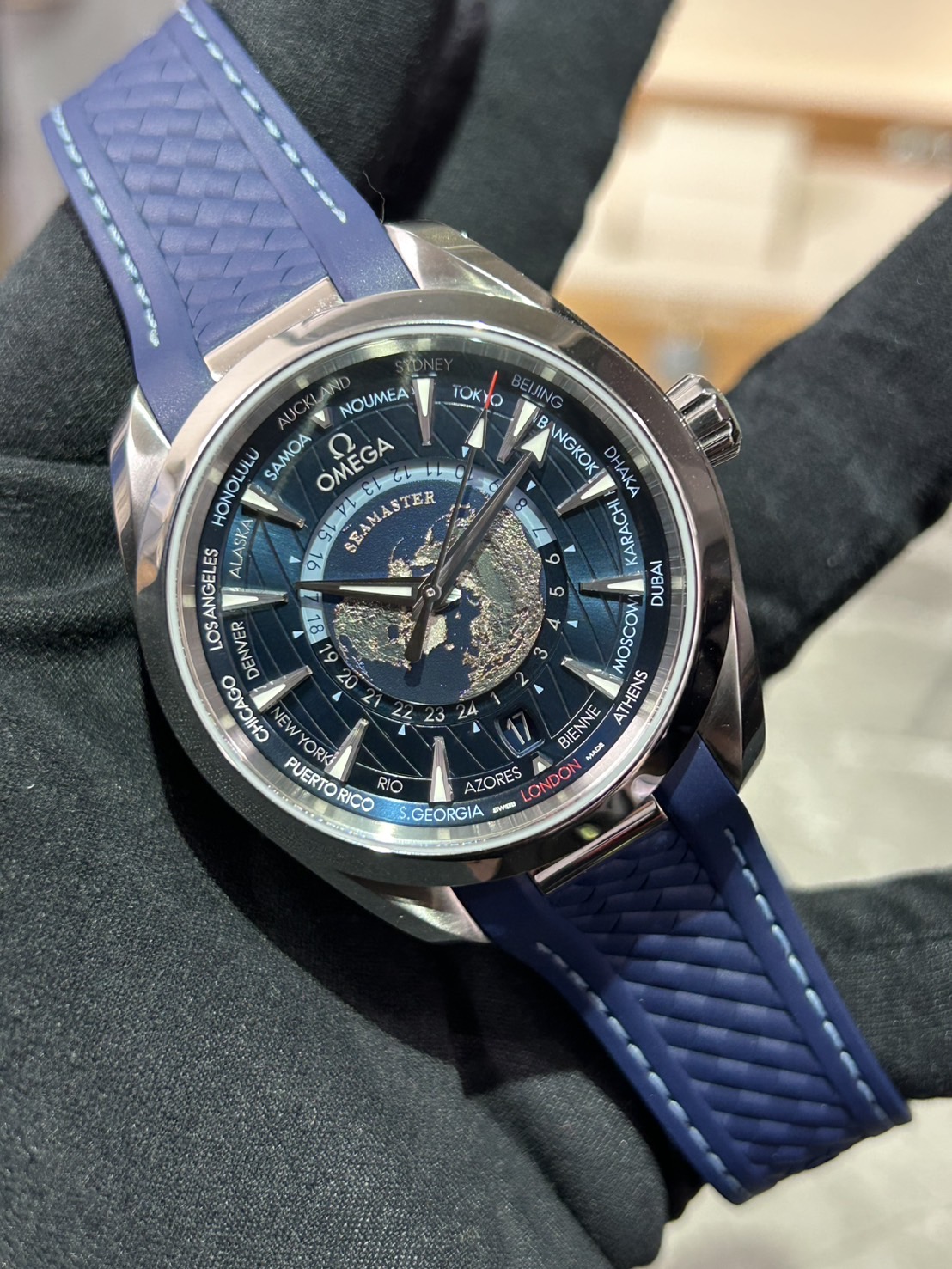 OMEGA(オメガ) シーマスター アクアテラ 【2024年12月印】【中古美品】【220.12.43.22.03.001】