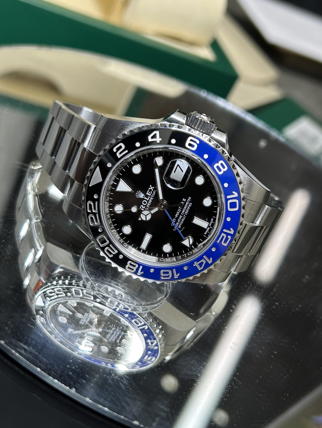 ロレックスＧＭＴマスター【2018年5月印】【中古美品】【116710ＢＬＮＲ】
