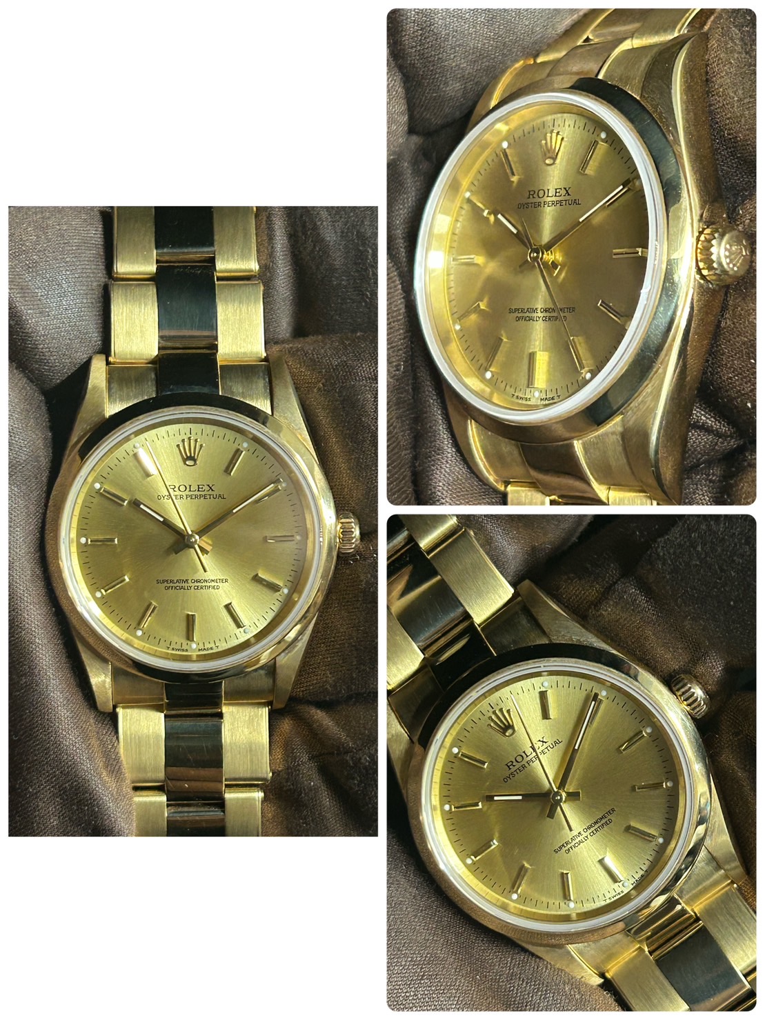 ROLEX(ロレックス)・オイスターパーペチュアル【1999年11月印】【中古美品】【14208】