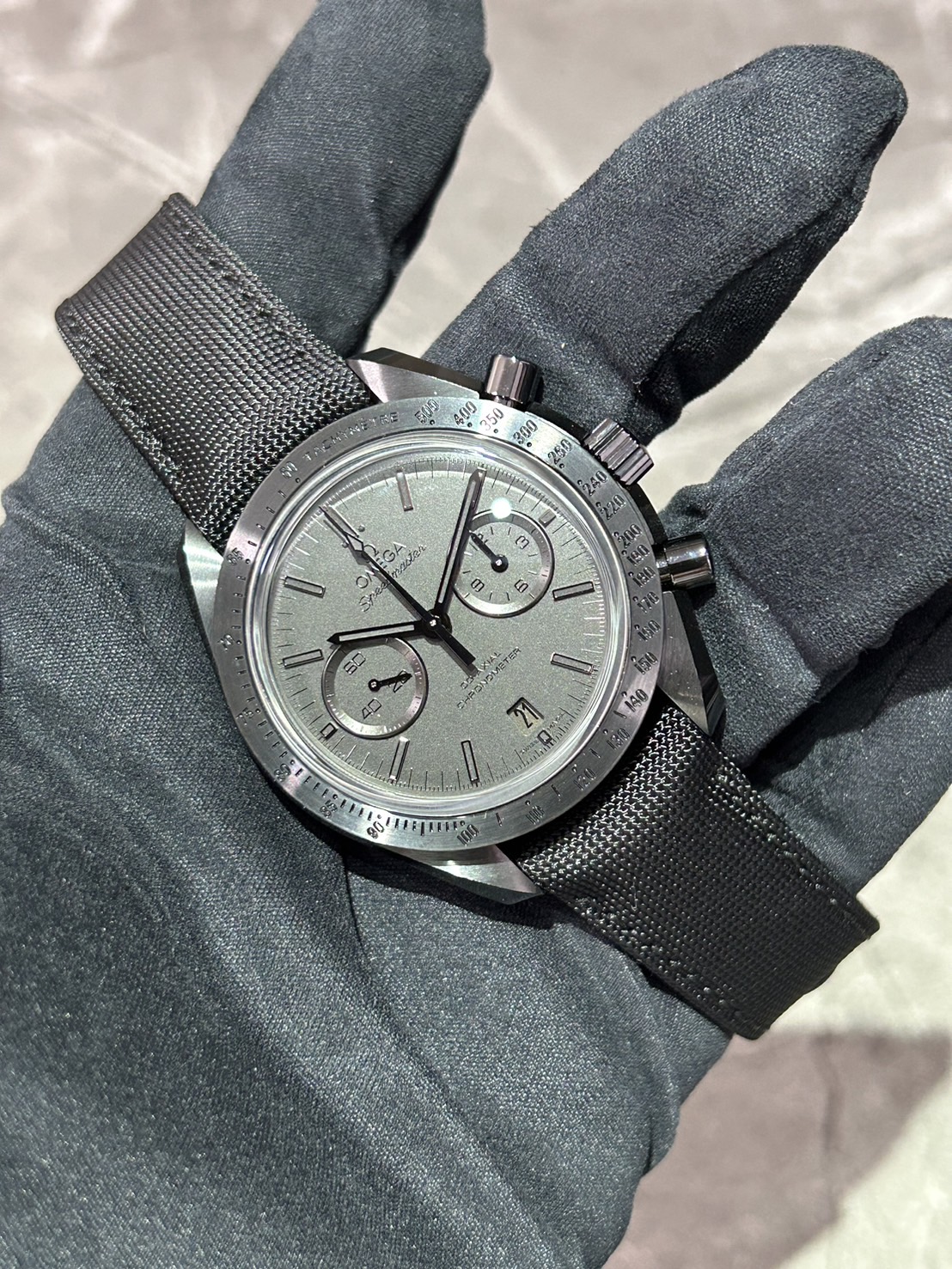 【本日18時迄取り置き】OMEGA(オメガ)・スピードマスター・ダークサイドオブザムーン・ブラック【2023年4月印】【極美品中古】【311.92.44.51.01.005】