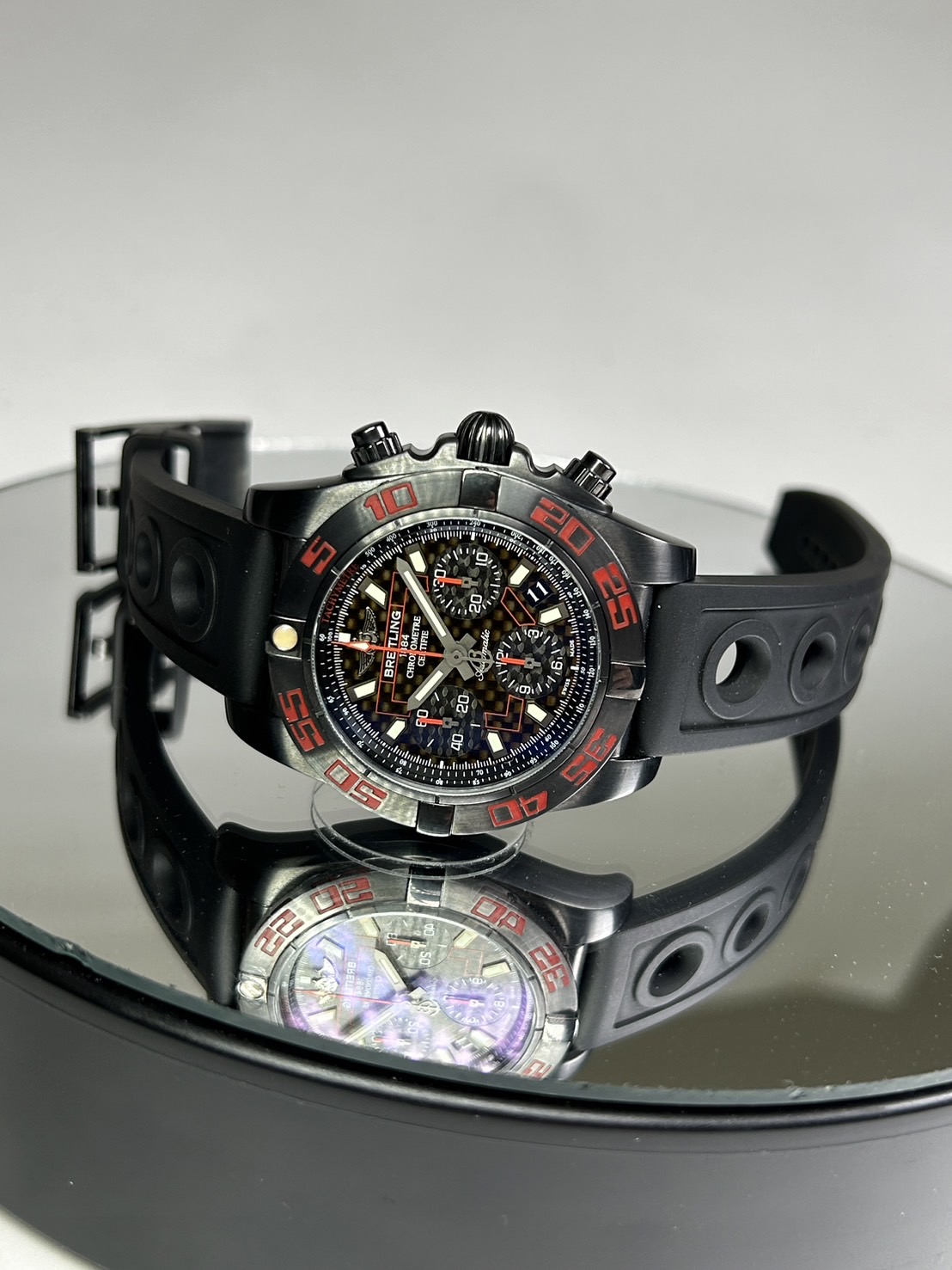 【限定300本】BREITLING(ブライトリング)・クロノマット41 レイヴン【2019年6月印】【中古品】【MB0141B8 BD57】