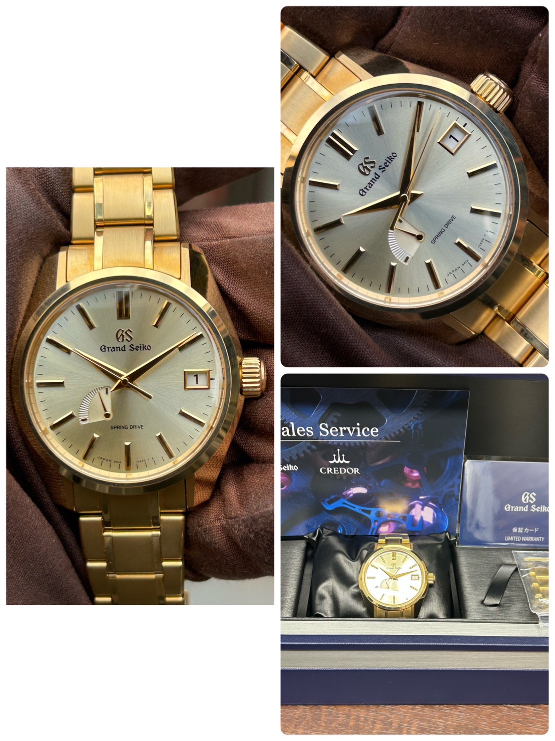 グランドセイコーヘリテージ【2022年3月印】【中古美品】【SBGA362】