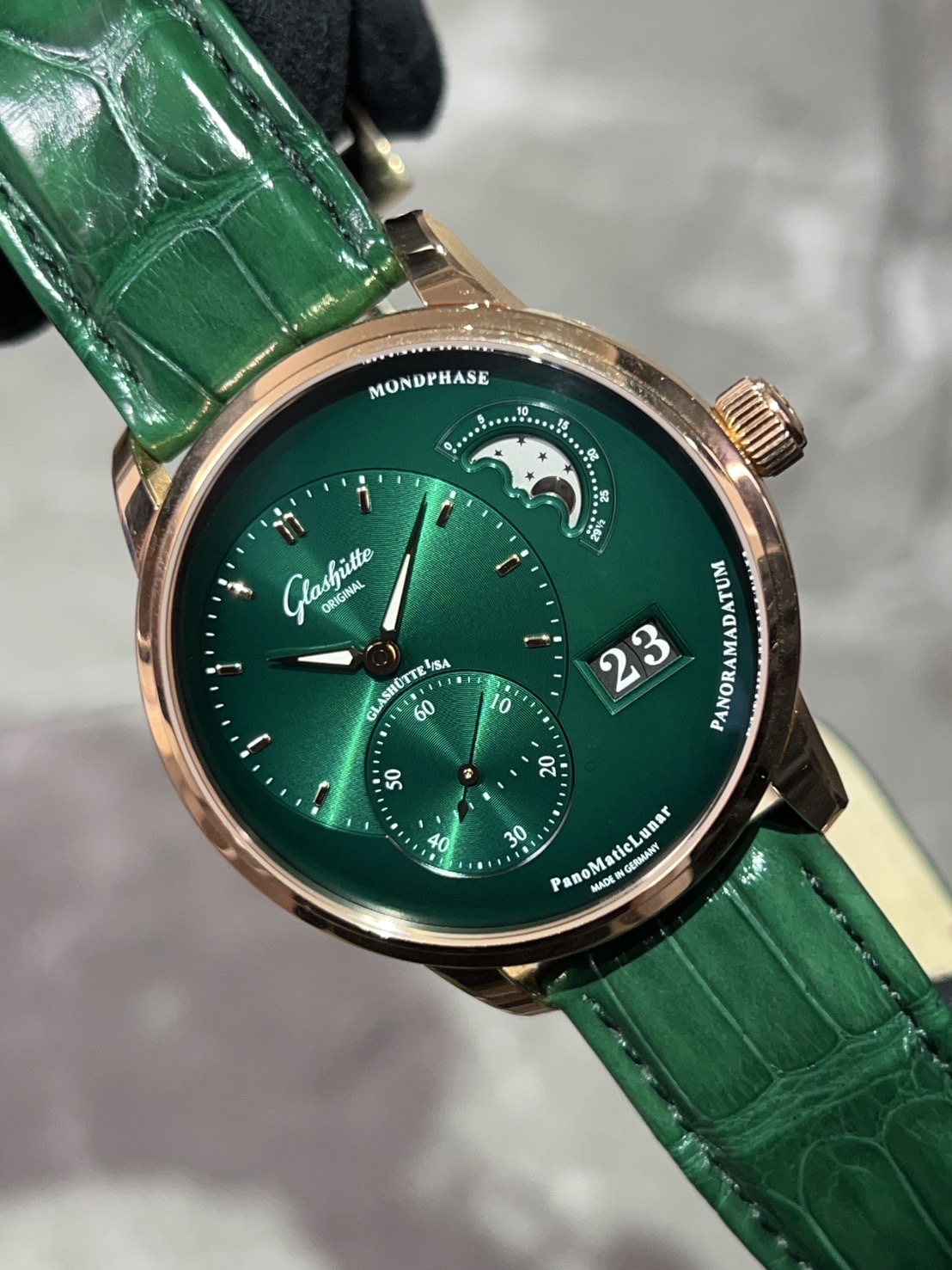 GLASHUTTE ORIGINAL (グラスヒュッテオリジナル) パノマティックルナ【2022年10月印】【中古品】【1-90-02-23-35-61】