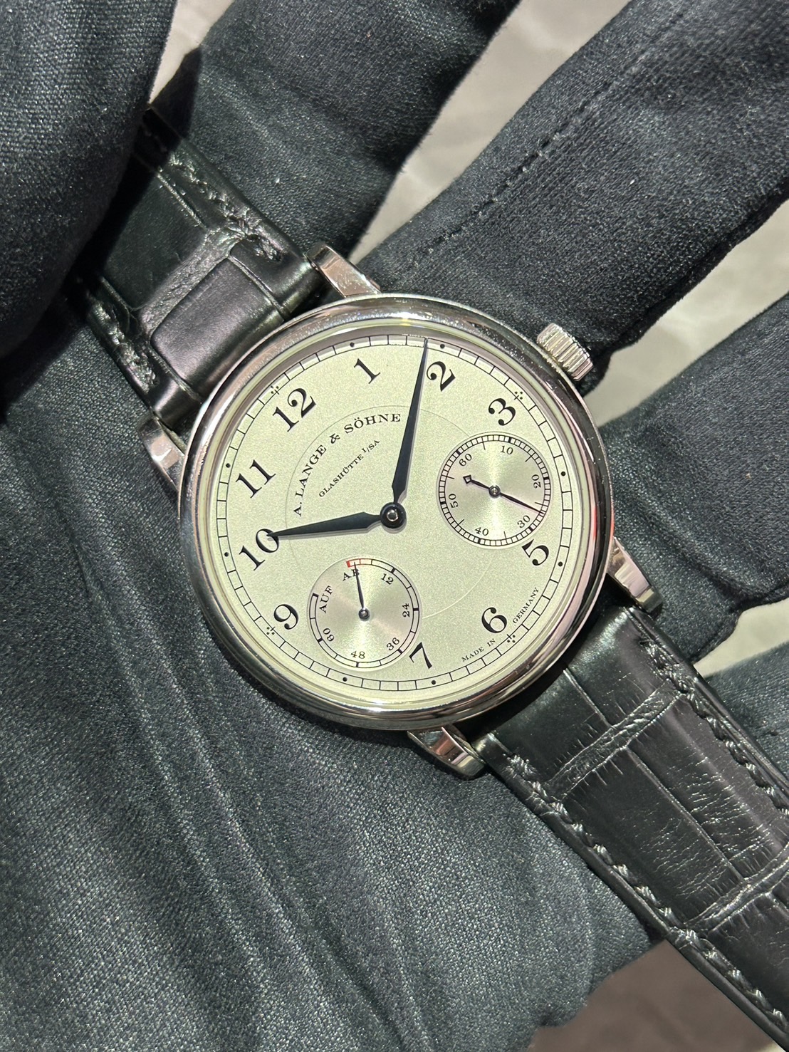 【Dバックル付き】A. Lange & Söhne(A.ランゲ&ゾーネ)・1815 アップ/ダウン【2018年3月印】【中古品】【234.026】