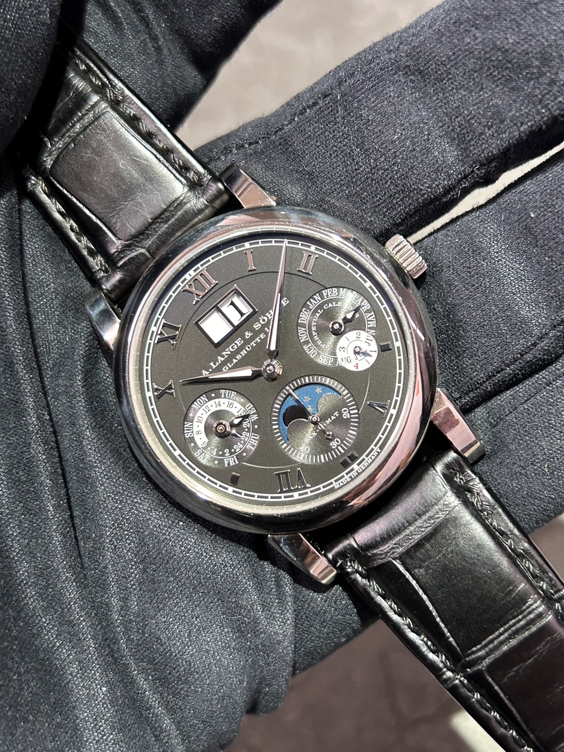 A.LANGE&SOHNE( A.ランゲ&ゾーネ) ランゲマティック パーペチュアルカレンダー【2021年8月印】【中古品】【310.026E】