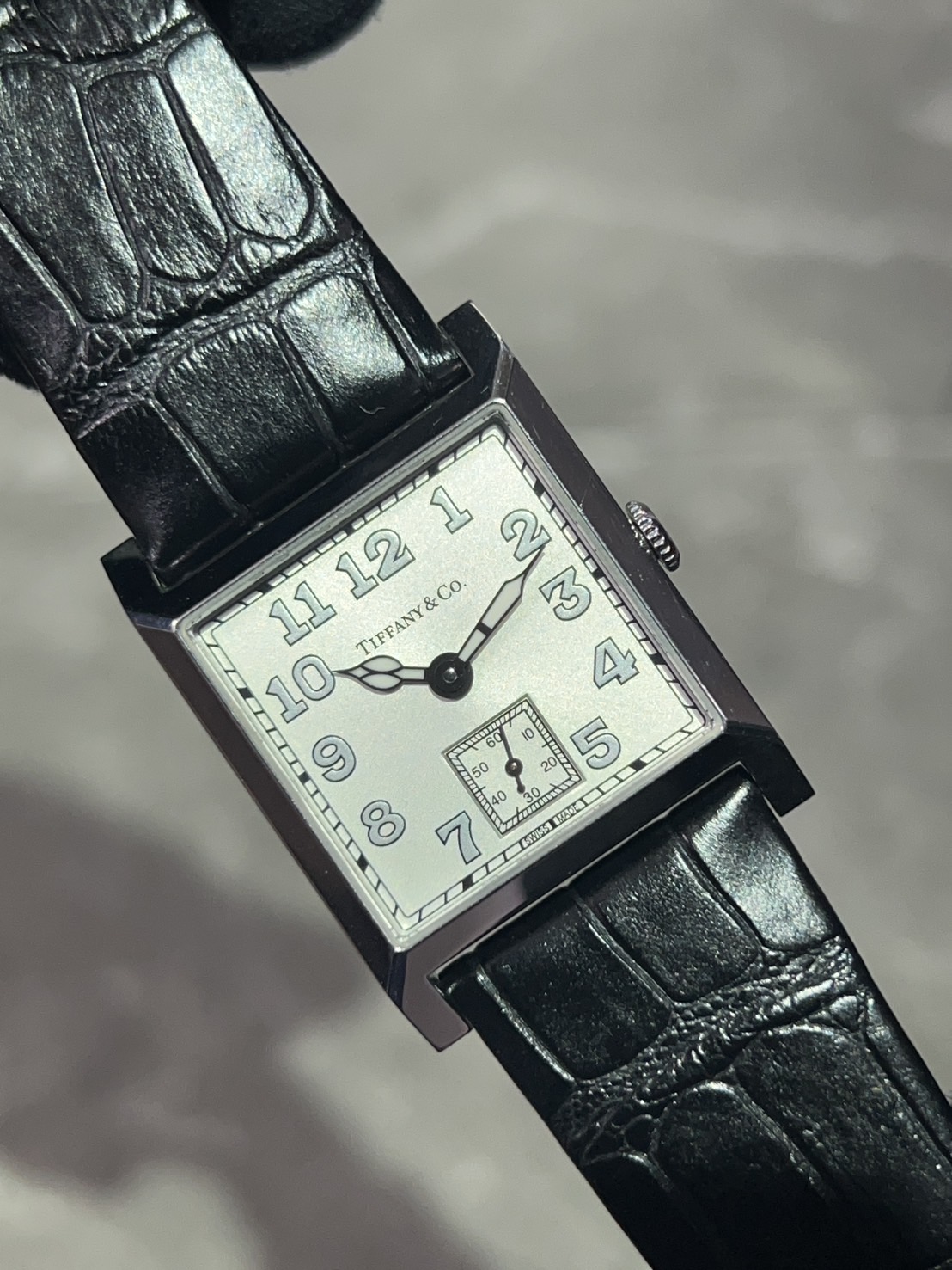 【450本限定】Tiffany & Co (ティファニー) スクエア２－ハンド【2019年2月印】【中古品】【63182680】