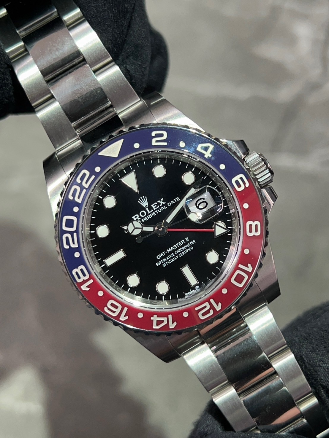 ROLEX(ロレックス)GMTマスターⅡ ペプシ【2021年7月印】【中古美品】【126710BLRO】