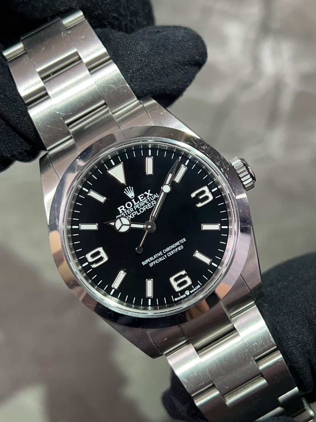 ROLEX(ロレックス) エクスプローラーⅠ40㎜【2023年7月印】【中古品】【224270】