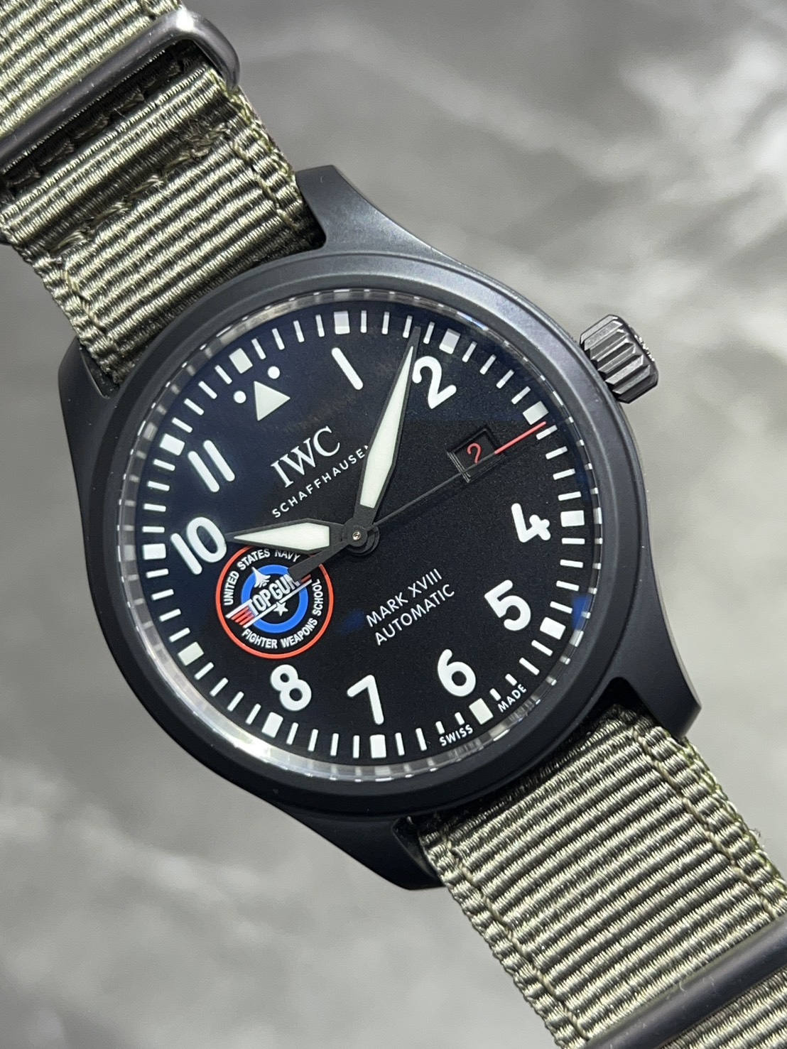 IWC (アイダブリューシー) パイロットウォッチマーク XVIII トップガン “SFTI”【2022年5月印】【中古品】【IW324712】
