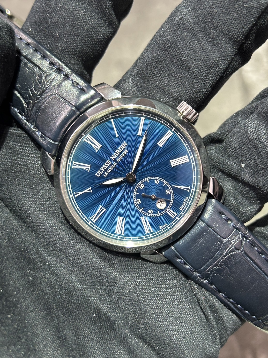 ULYSSE NARDIN(ユリス ナルダン)・クラシコ【2019年1月印】【中古品】【3203-136-2/E3】