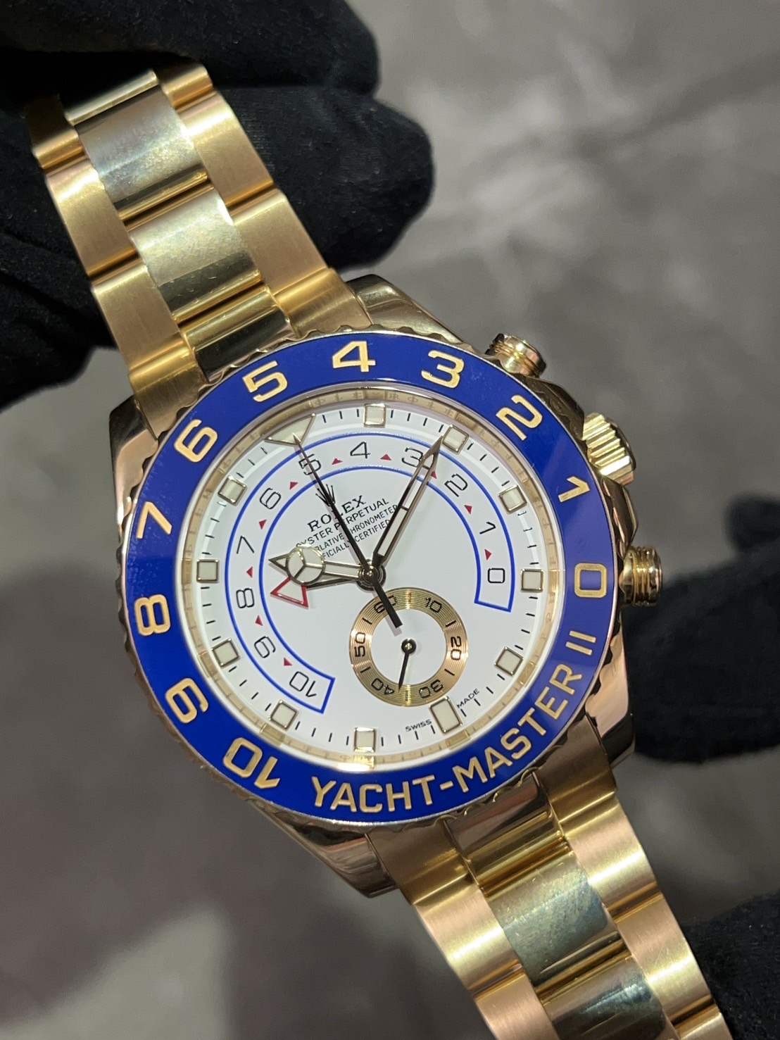 ROLEX(ロレックス) ヨットマスターⅡ【2018年2月印】【中古美品】【116688】