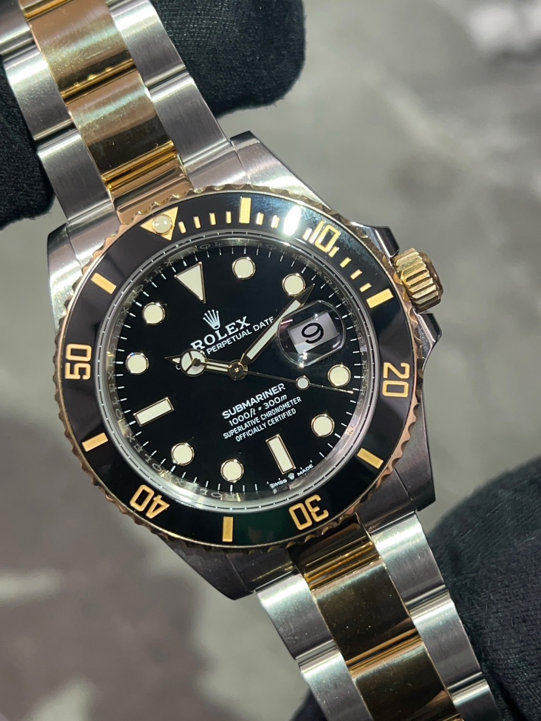 ROLEX(ロレックス) サブマリーナ コンビ 【2021年2月印】【中古品】【126613LN】