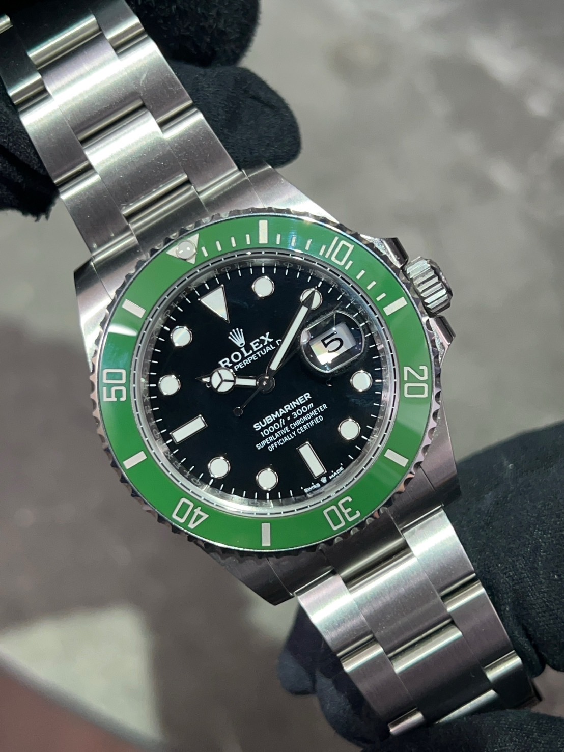 ROLEX(ロレックス) サブマリーナ グリーンサブ 【2024年1月印】【中古品】【126610LV】