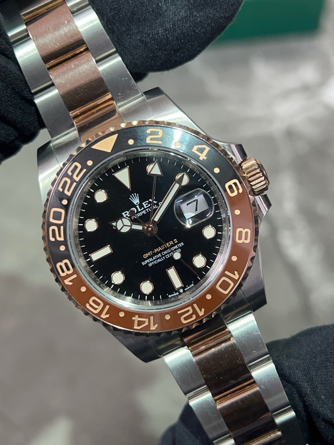 ROLEX(ロレックス) GMTマスターⅡコンビ 【2021年6月印】【中古品】【126711CHNR】