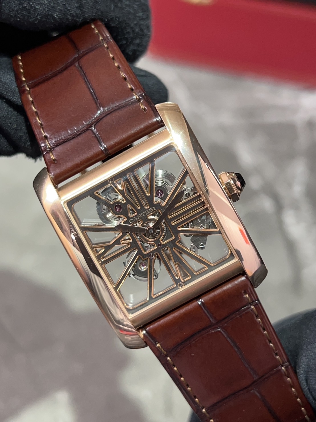 CARTIER(カルティエ) タンク MC スケルトン【2017年6月印】【中古品】【W5310040】