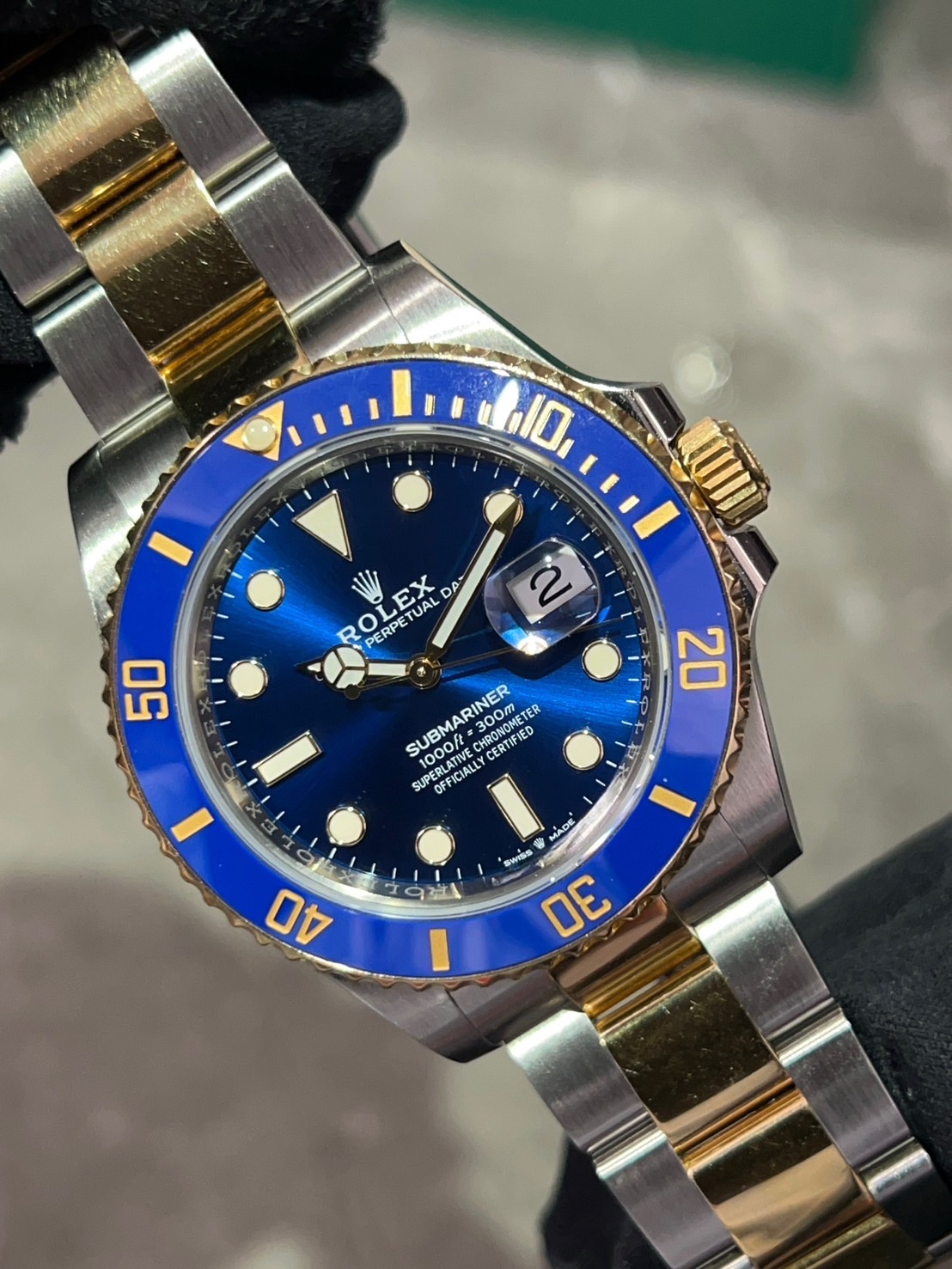 ROLEX(ロレックス) サブマリーナ コンビ【2020年9月印】【中古品】【126613LB】