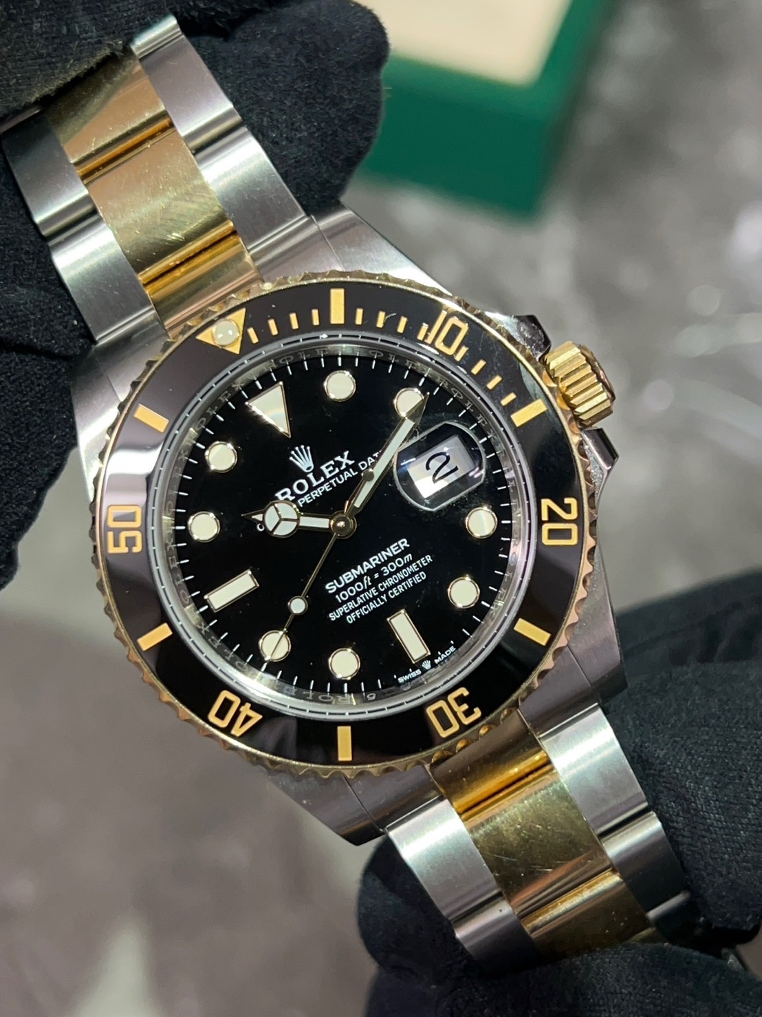 ROLEX(ロレックス) サブマリーナ コンビ 【2020年11月印】【中古品】【126613LN】