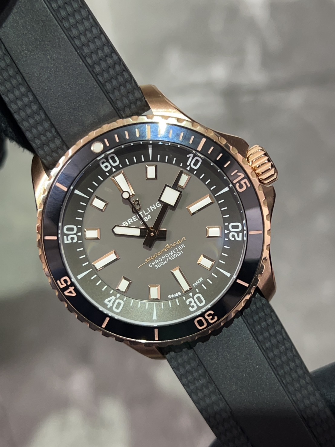 【20本限定】BREITLING(ブライトリング)スーパーオーシャンオートマチック 42 oomiya リミテッド【2024年4月印】【中古美品】【RB0134101B1S1】