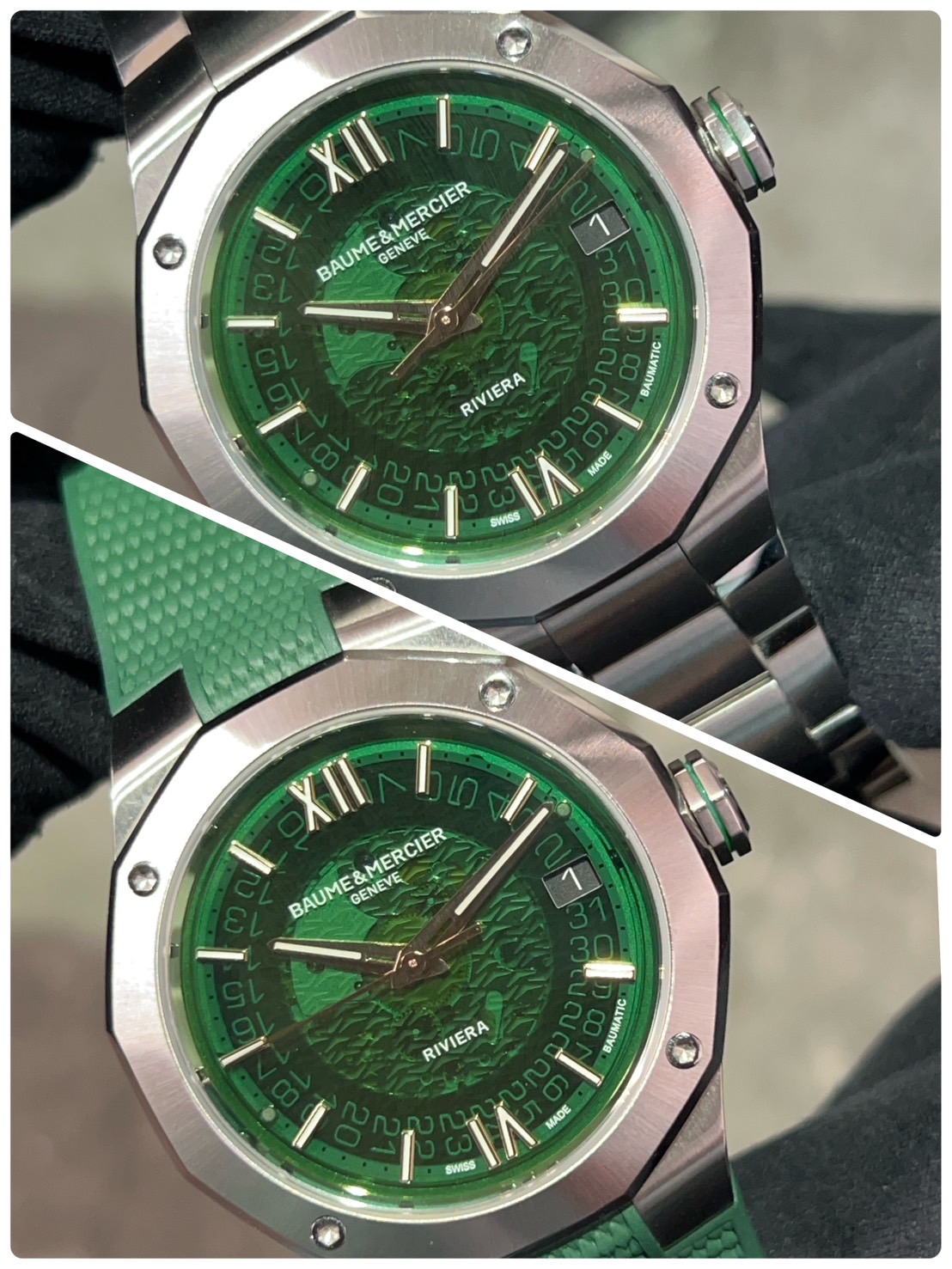 BAUME＆MERCIER(ボーム＆メルシエ) リビエラ 10770【2024年7月印】【中古美品】【M0A10770】