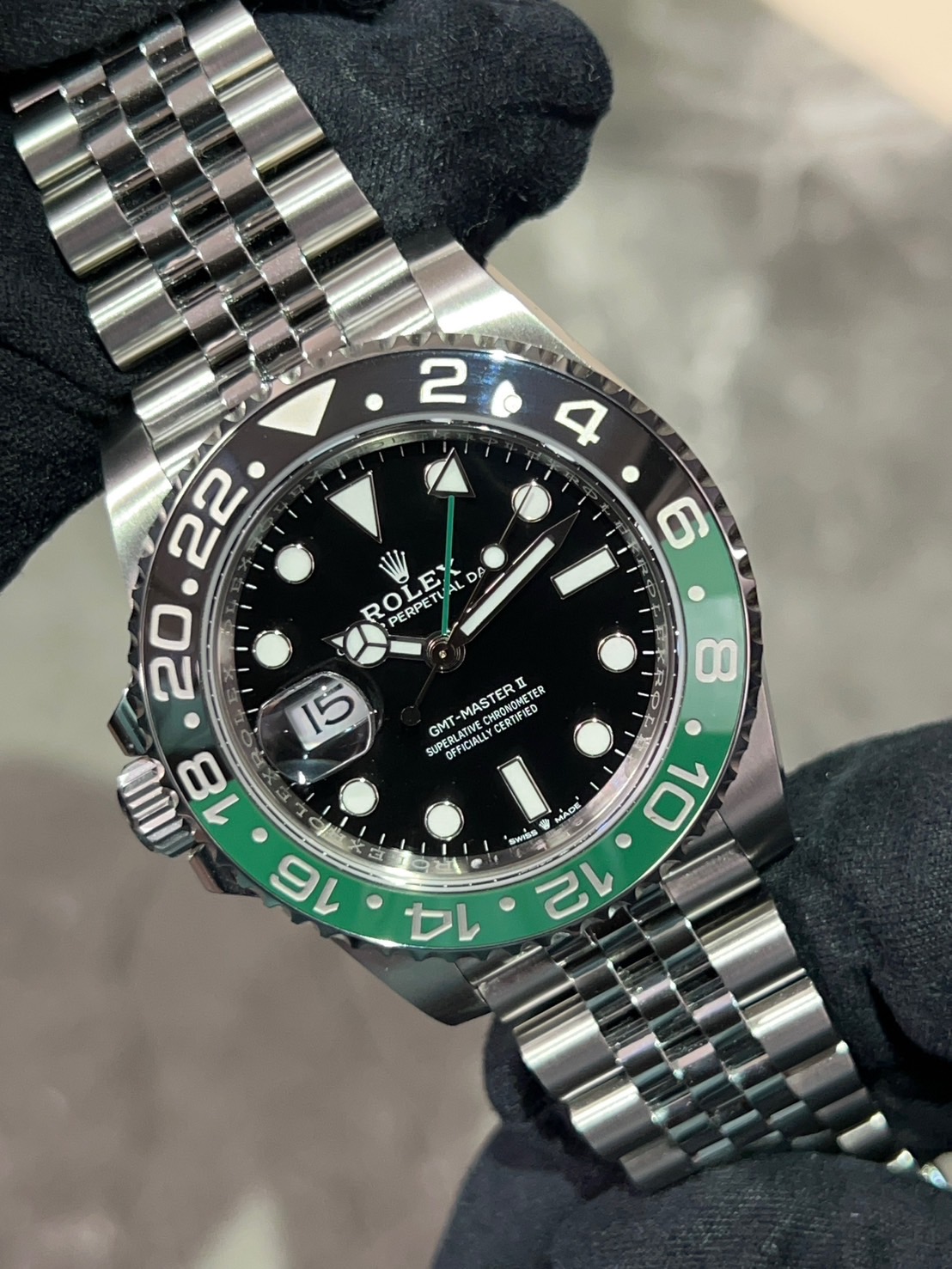 ROLEX(ロレックス) GMTマスターⅡ レフティ【2023年8月印】【中古美品】【126720VTNR】