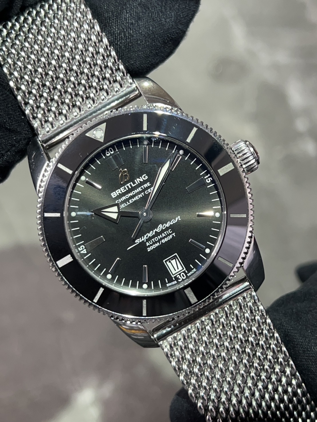 BREITLING(ブライトリング) スーパーオーシャン ヘリテージ II【2018年5月印】【中古品】【AB201012/BF73】