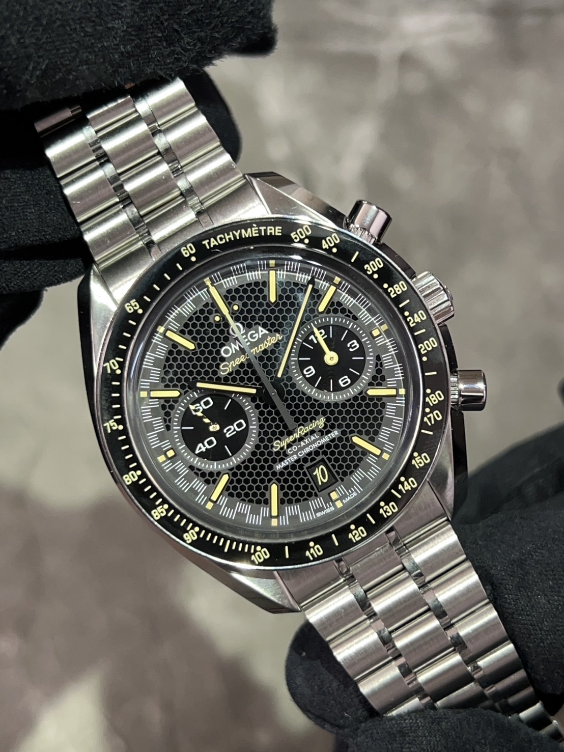OMEGA(オメガ) スピードマスター スーパーレーシン﻿グ【2024年7月印】【極美品中古】【329.30.44.51.01.003】