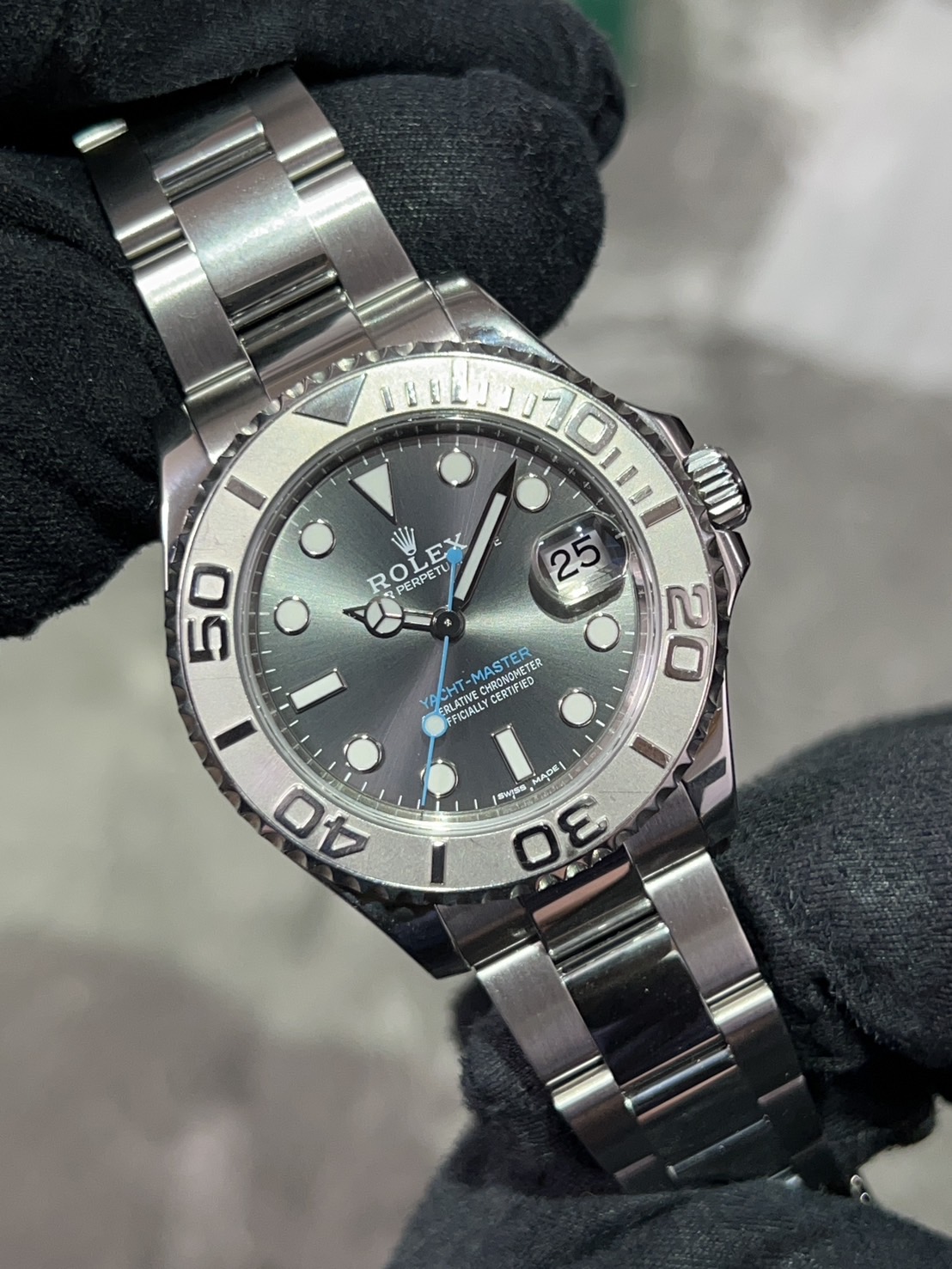 ROLEX(ロレックス) ヨットマスター 37㎜【2017年8月印】【中古品】【268622】