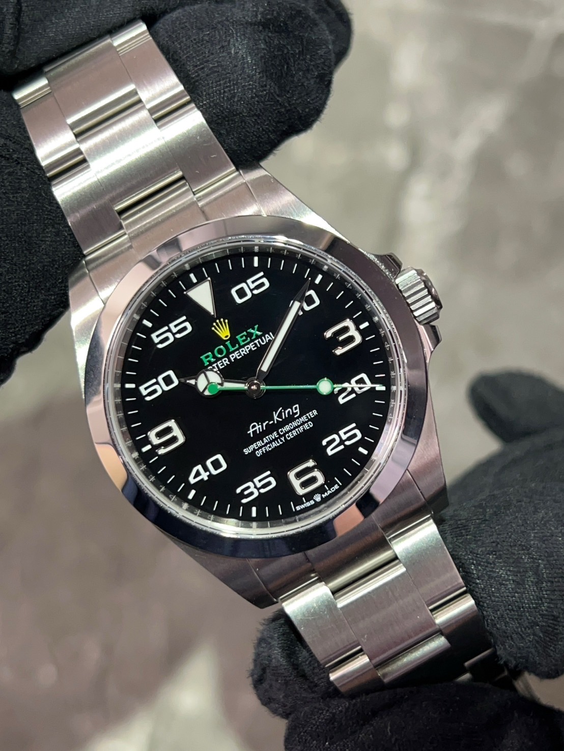 ROLEX(ロレックス) エアキング 【2024年4月印】【極美品中古】【126900】