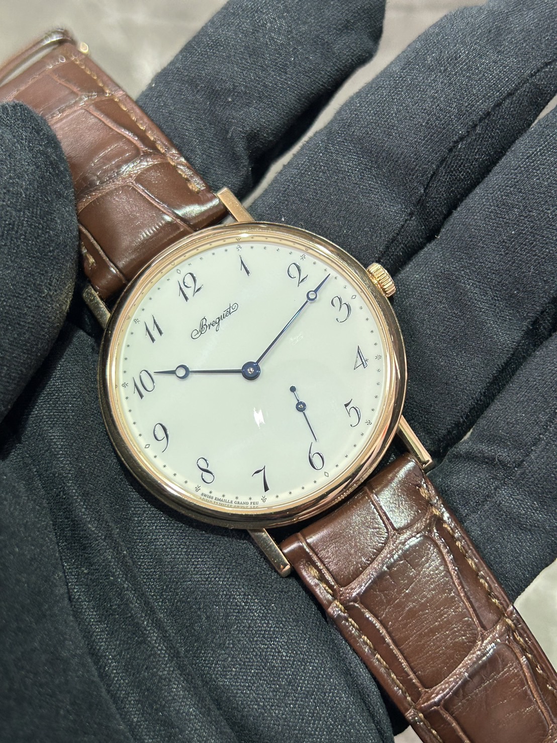 【本日11時まで取り置き】BREGUET(ブレゲ) クラシック7147【2019年4月印】【中古品】【7147BR/29/9WU】