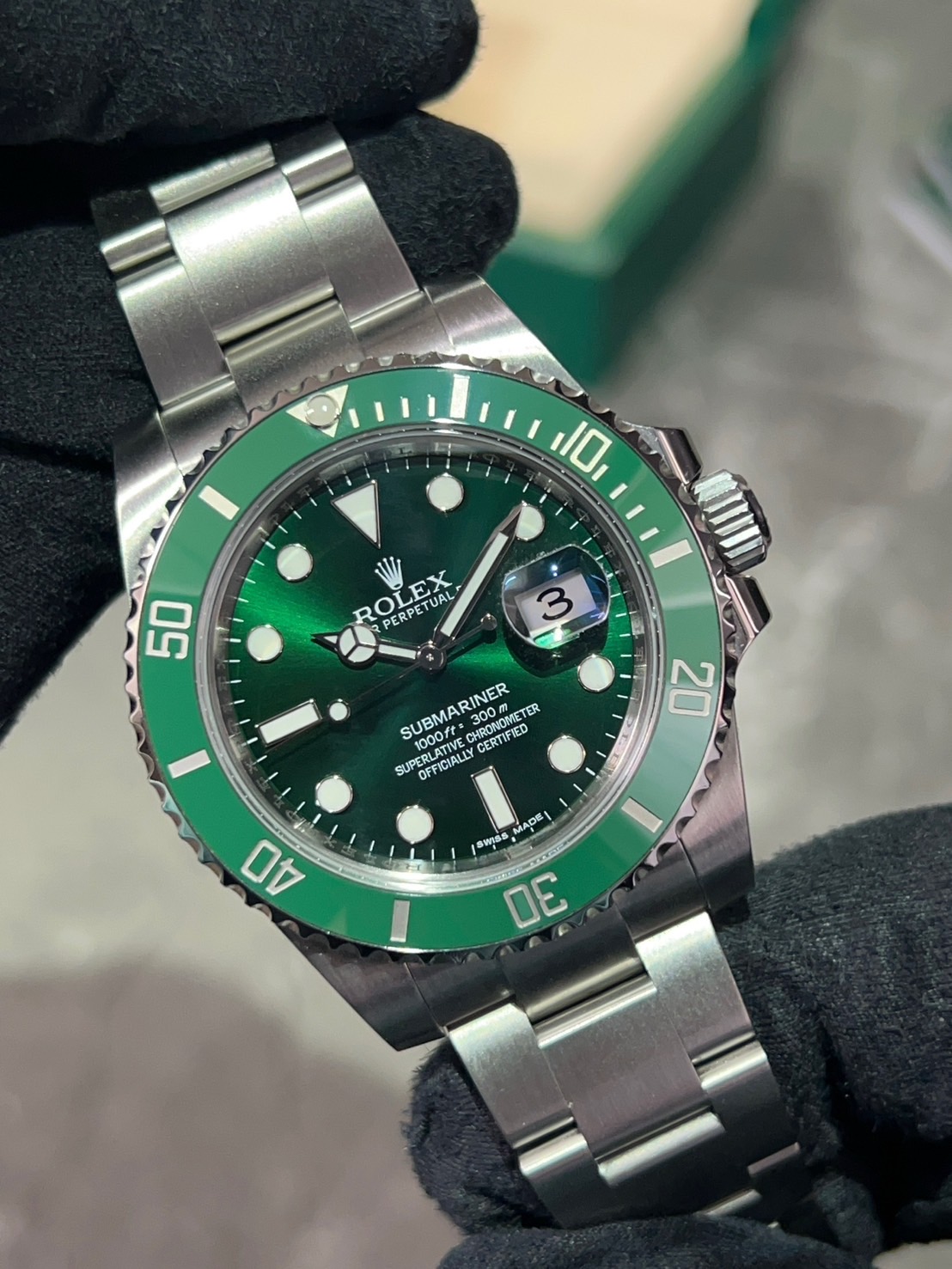 ROLEX（ロレックス）サブマリーナ【2015年9月印】【中古品】【116610LV】