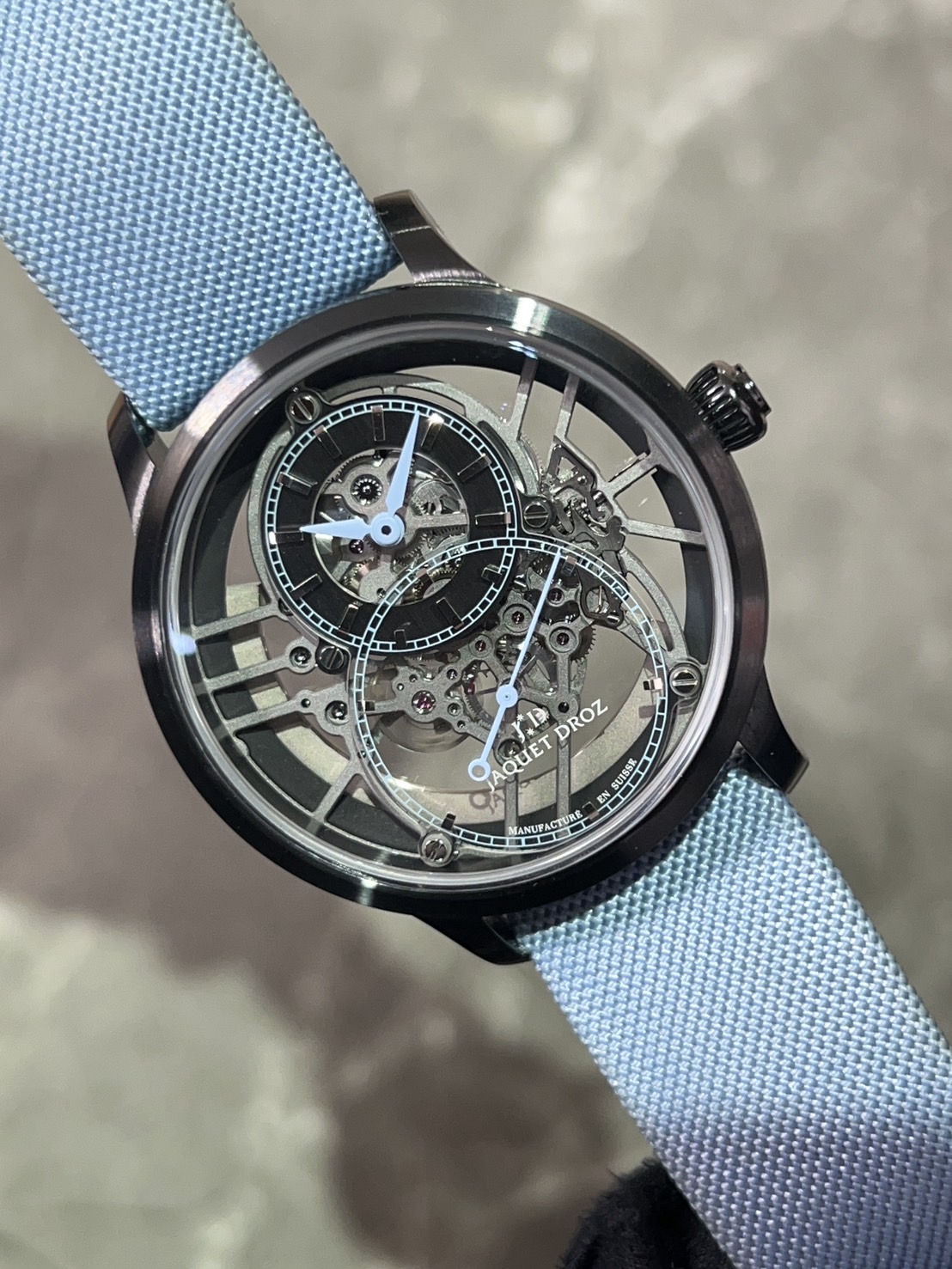 【28本限定】JAQUET DROZ（ジャケ ドロー ）グラン セコンド スケルトン【2021年11月印】【中古美品】【J003525546】