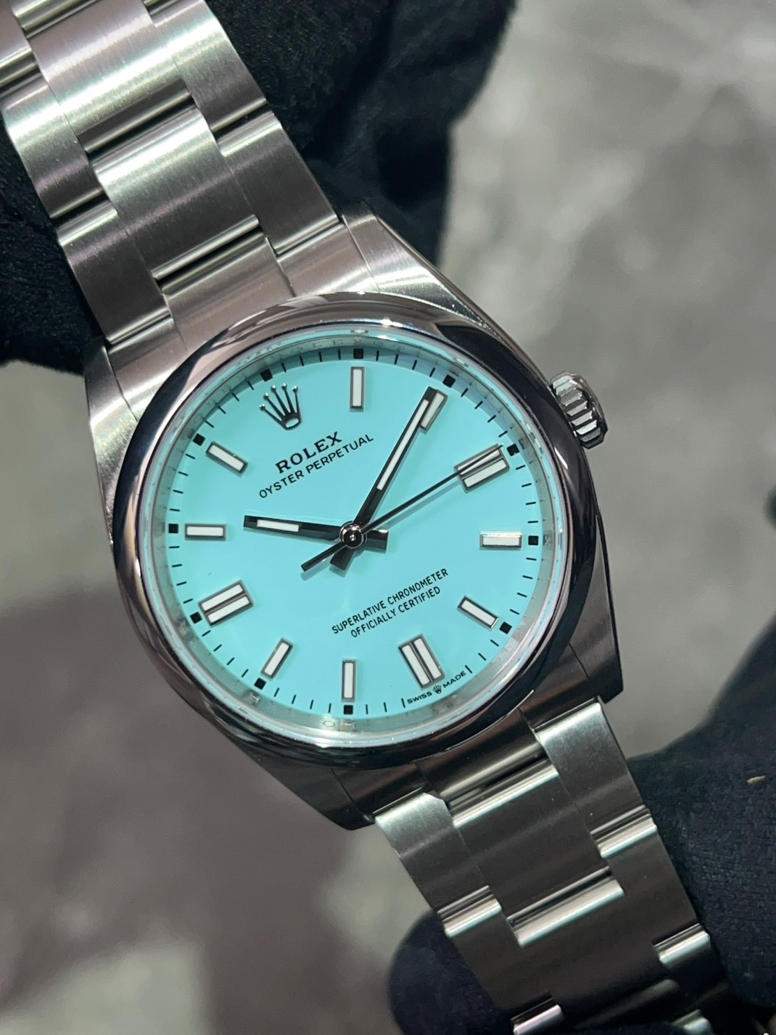 ROLEX(ロレックス)オイスターパーペチュアル36【2024年12月印】【中古美品】【126000】