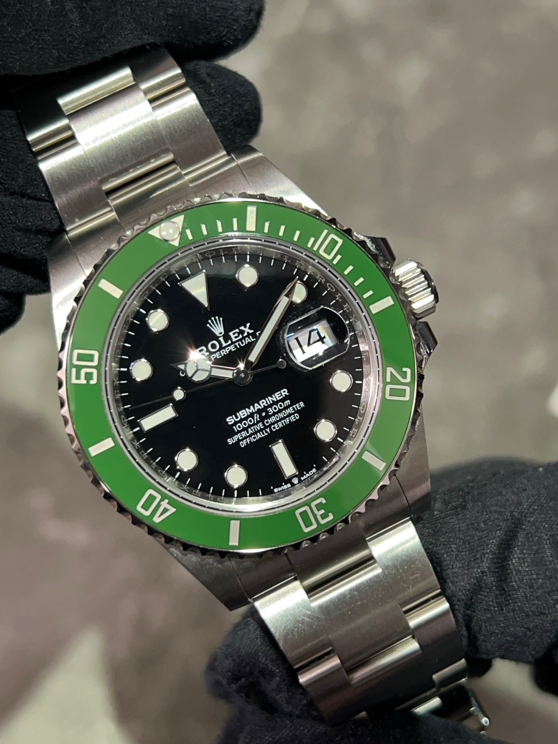 ROLEX(ロレックス) サブマリーナ グリーンサブ 【2023年7月印】【中古品】【126610LV】