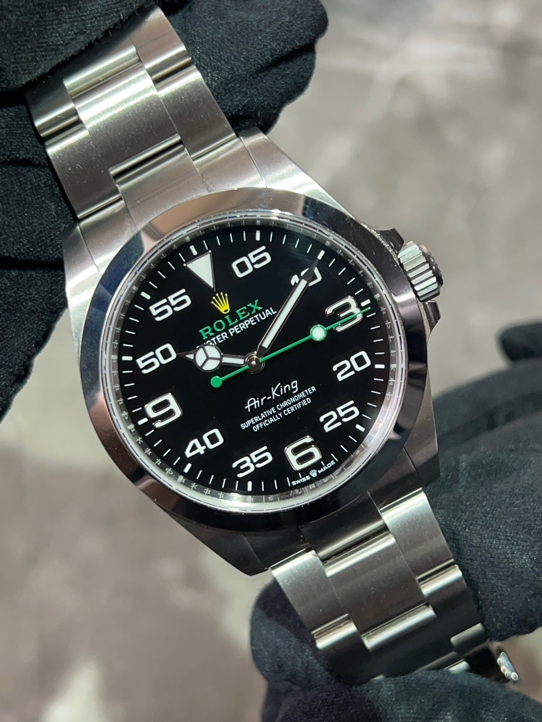 ROLEX(ロレックス) エアキング 【2024年4月印】【中古美品】【126900】