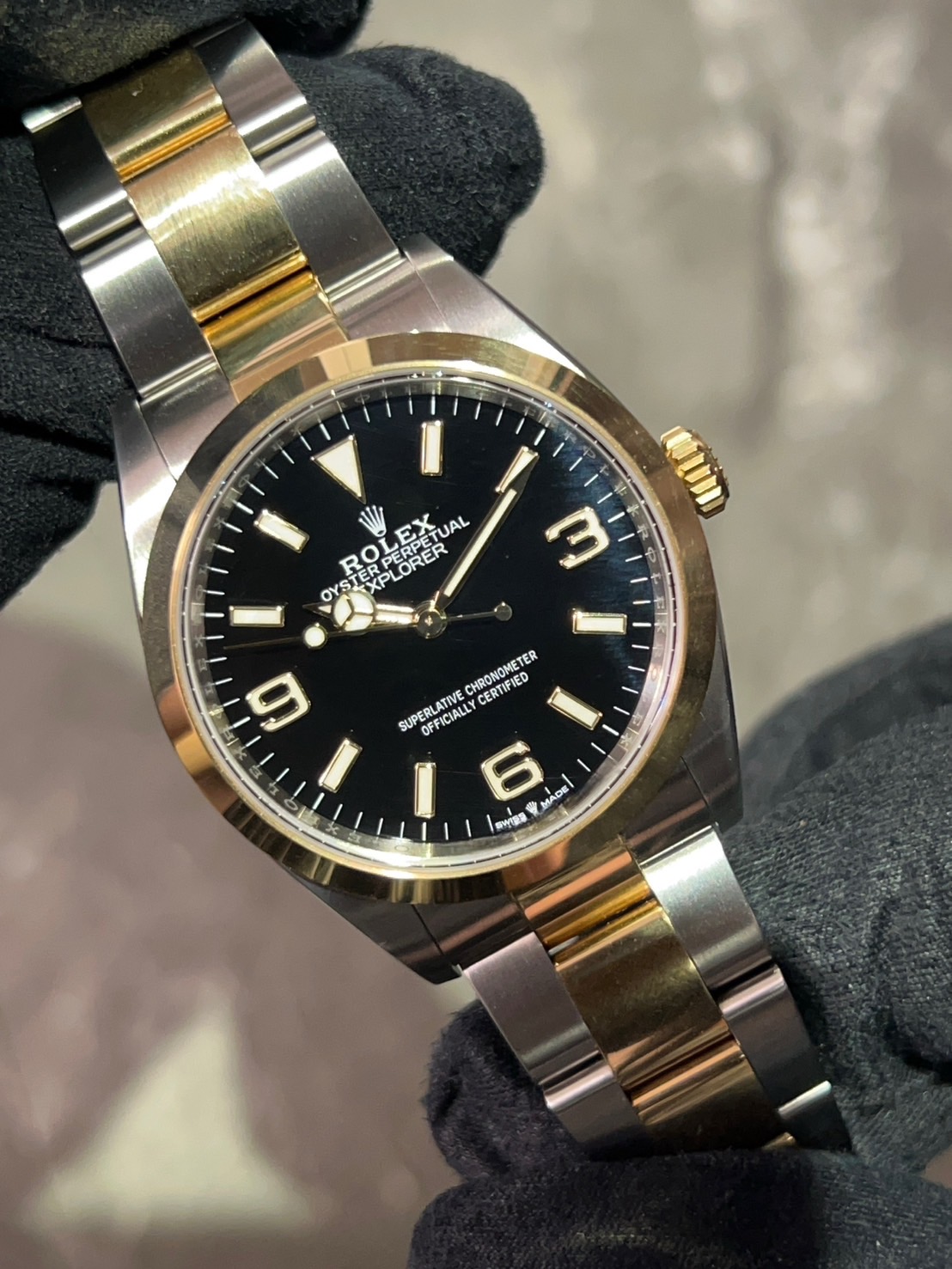 ROLEX(ロレックス) エクスプローラーⅠ【2021年9月印】【中古美品】【124273】