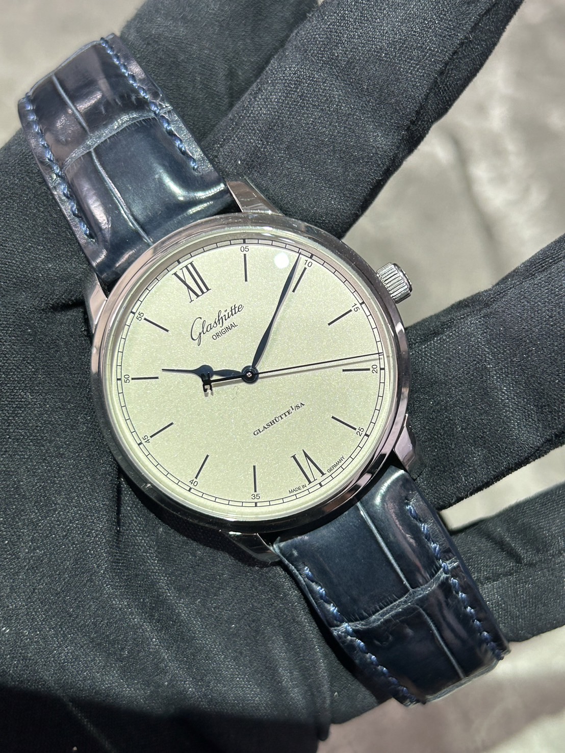 GLASHUTTE ORIGINAL (グラスヒュッテオリジナル) ・セネタ エクセレンス【2022年10月印】【中古品】【1-36-01-01-02-50】