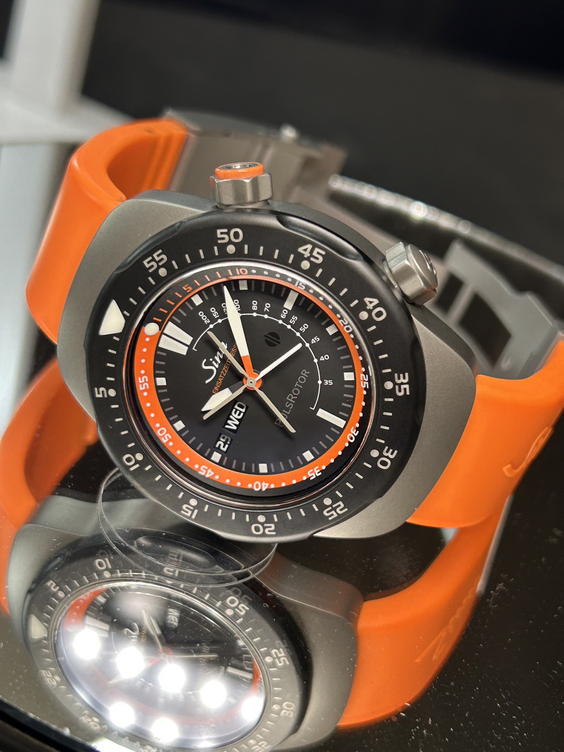 【300本限定】Sinn（ジン）・ミッションタイマー【2021年6月印】【中古美品】【EZM12】