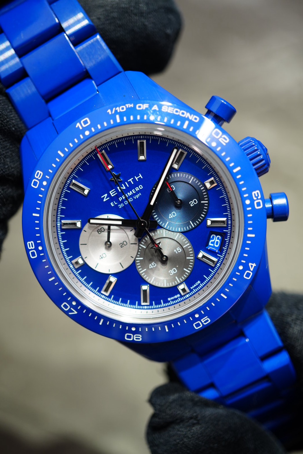 【160本限定】ZENITH(ゼニス) クロノマスタースポーツ 160th エディション【2025年6月印】【極美品中古】【49.3102.3600/51.M3100】