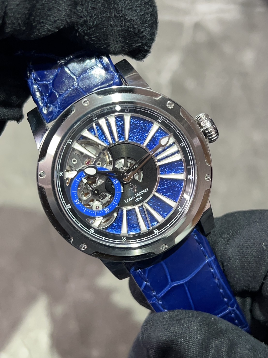 【限定60本】LOUIS MOINET(ルイ モネ) メトロポリス マジックブルー【2022年6月印】【中古美品】【LM-45.10.20】